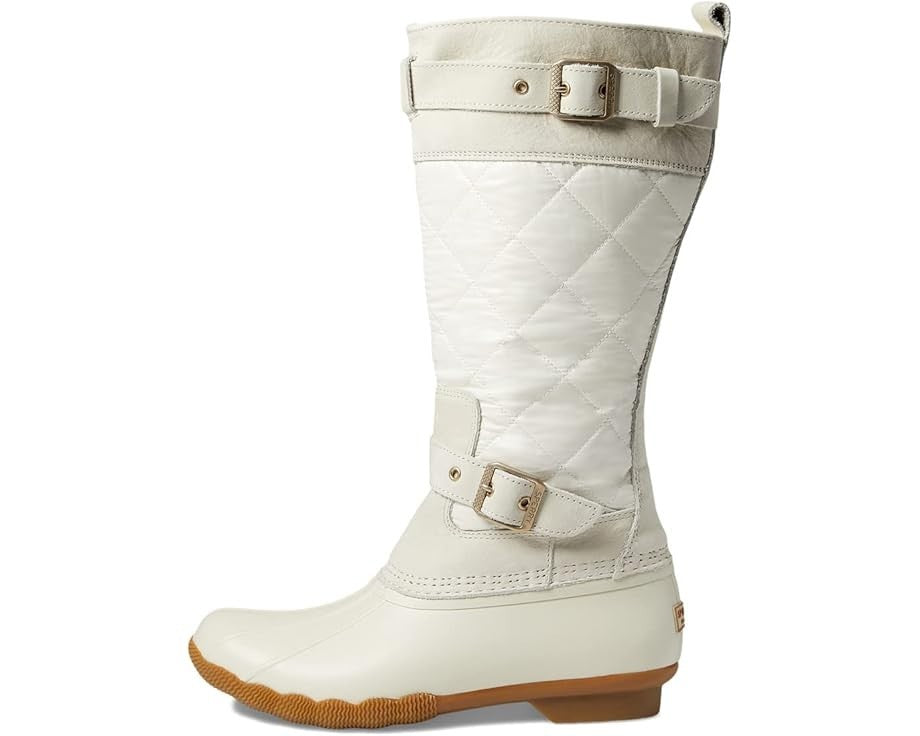 Женские высокие водонепроницаемые резиновые сапоги Sperry Saltwater STS87775 Ivory — фото 2