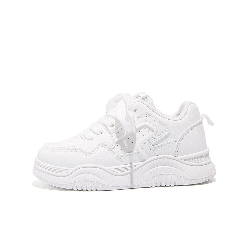 

Кроссовки Babaya Kids Skateboarding Shoes Kids Low-top, белый/черный