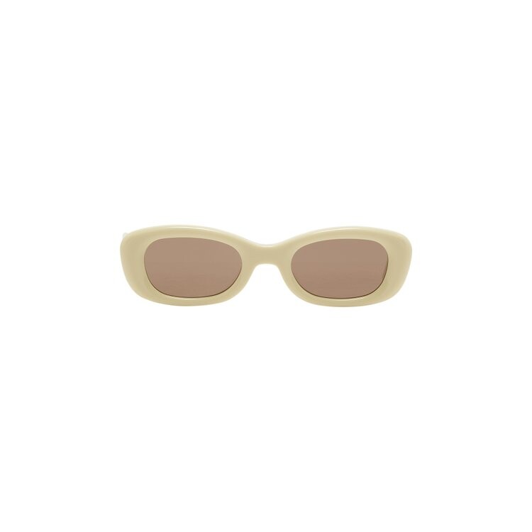 

Солнцезащитные очки Gentle Monster Tambu Y4 Sunglasses, цвет Ivory/Brown