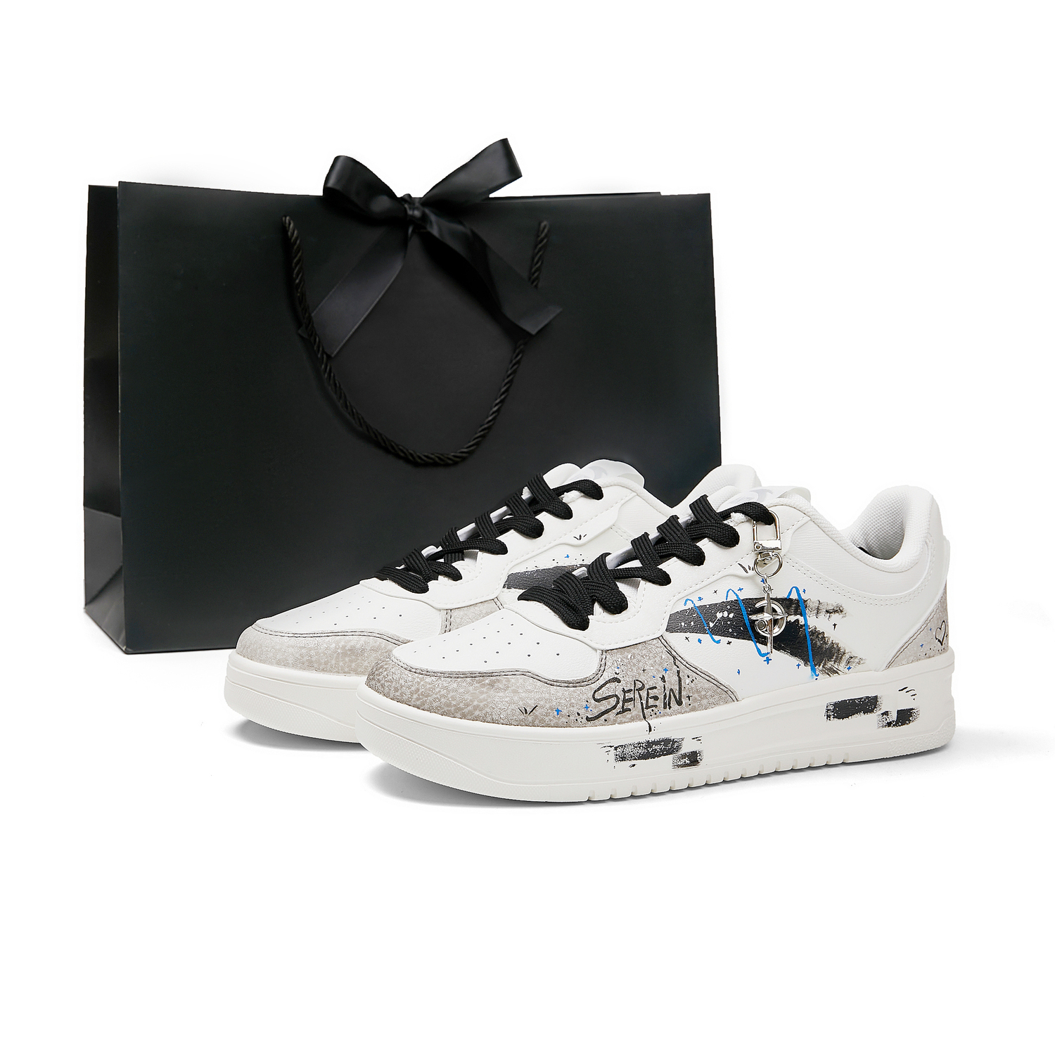 

Легкие нескользящие амортизирующие низкие кроссовки для скейтбординга мужские ANTA, темно серый