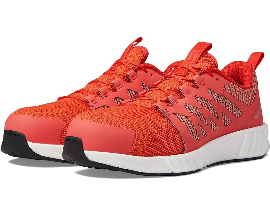 

Кроссовки Reebok Work Fusion Flexweave Work EH Comp Toe, цвет Salmon/Orange