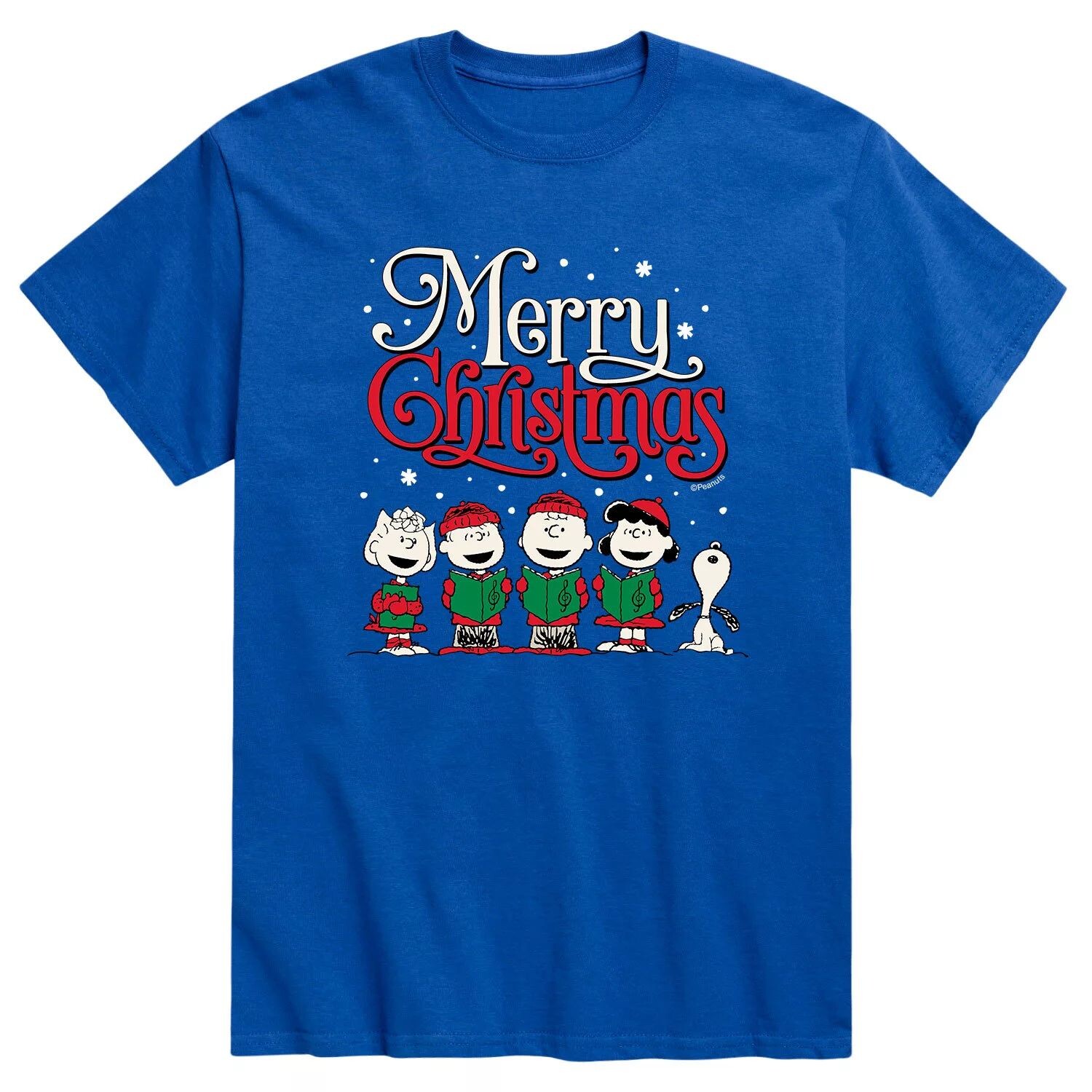 

Мужская футболка Merry Christmas с арахисом Licensed Character