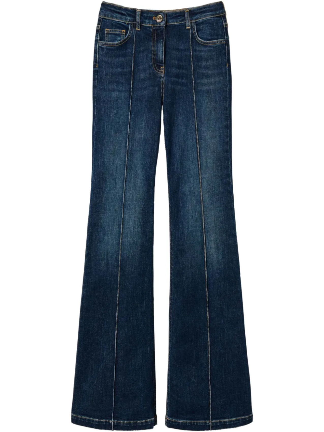 

Джинсы с высокой талией TWINSET, синий