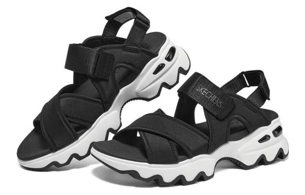 Сандалии big lug 'black white' Skechers, черный — фото 4