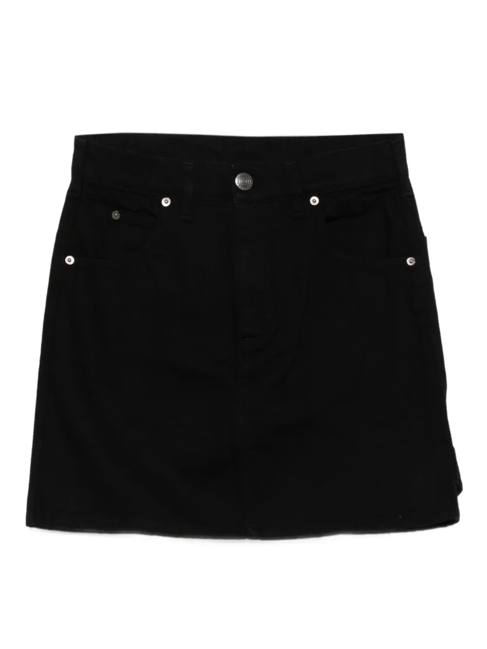 

Джинсовая юбка мини с заклепками Charles Jeffrey Loverboy, черный