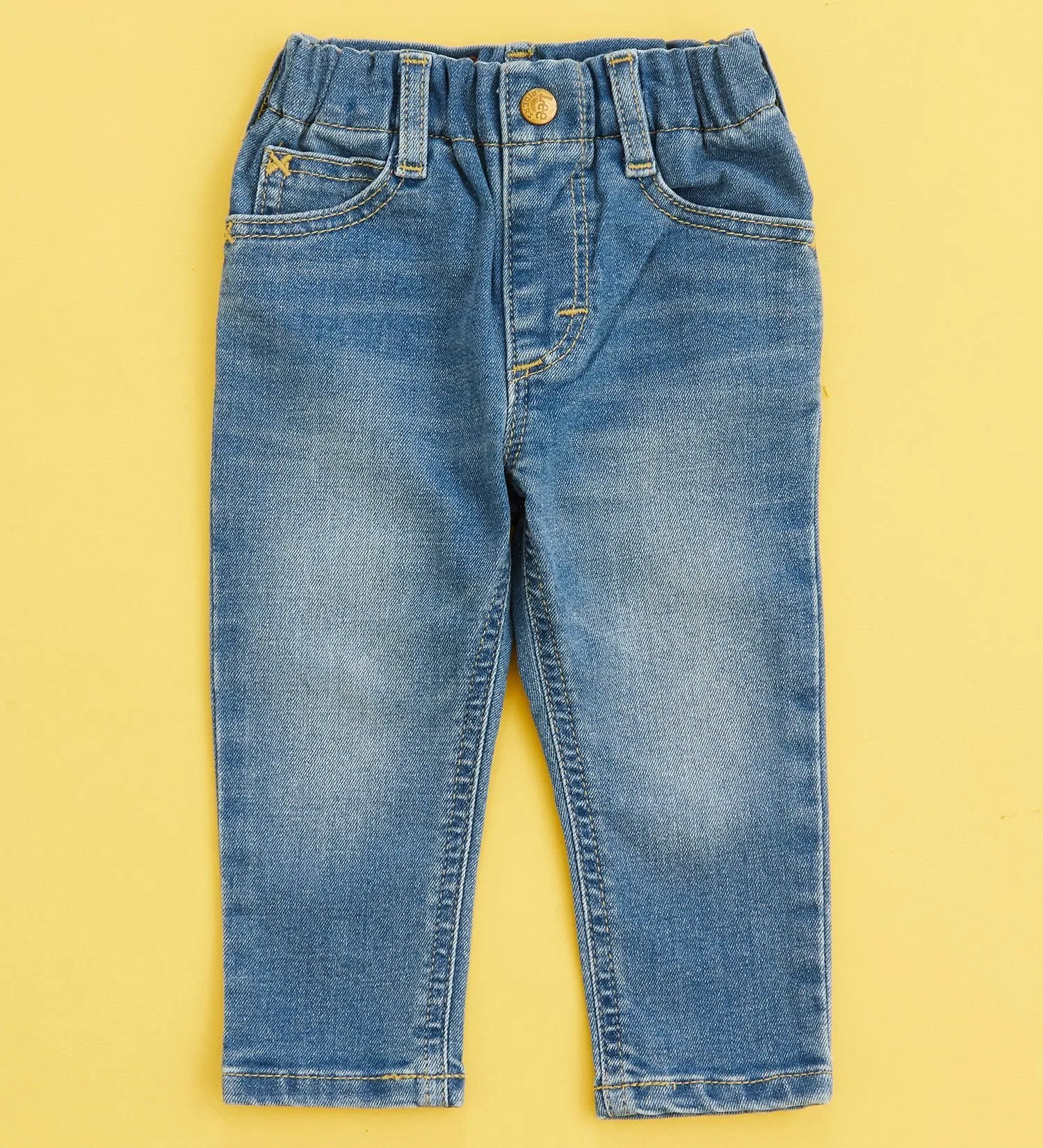 Джинсовые брюки Baby Stretch Straight Denim Pants (80-100 см) Lee, Light blue
