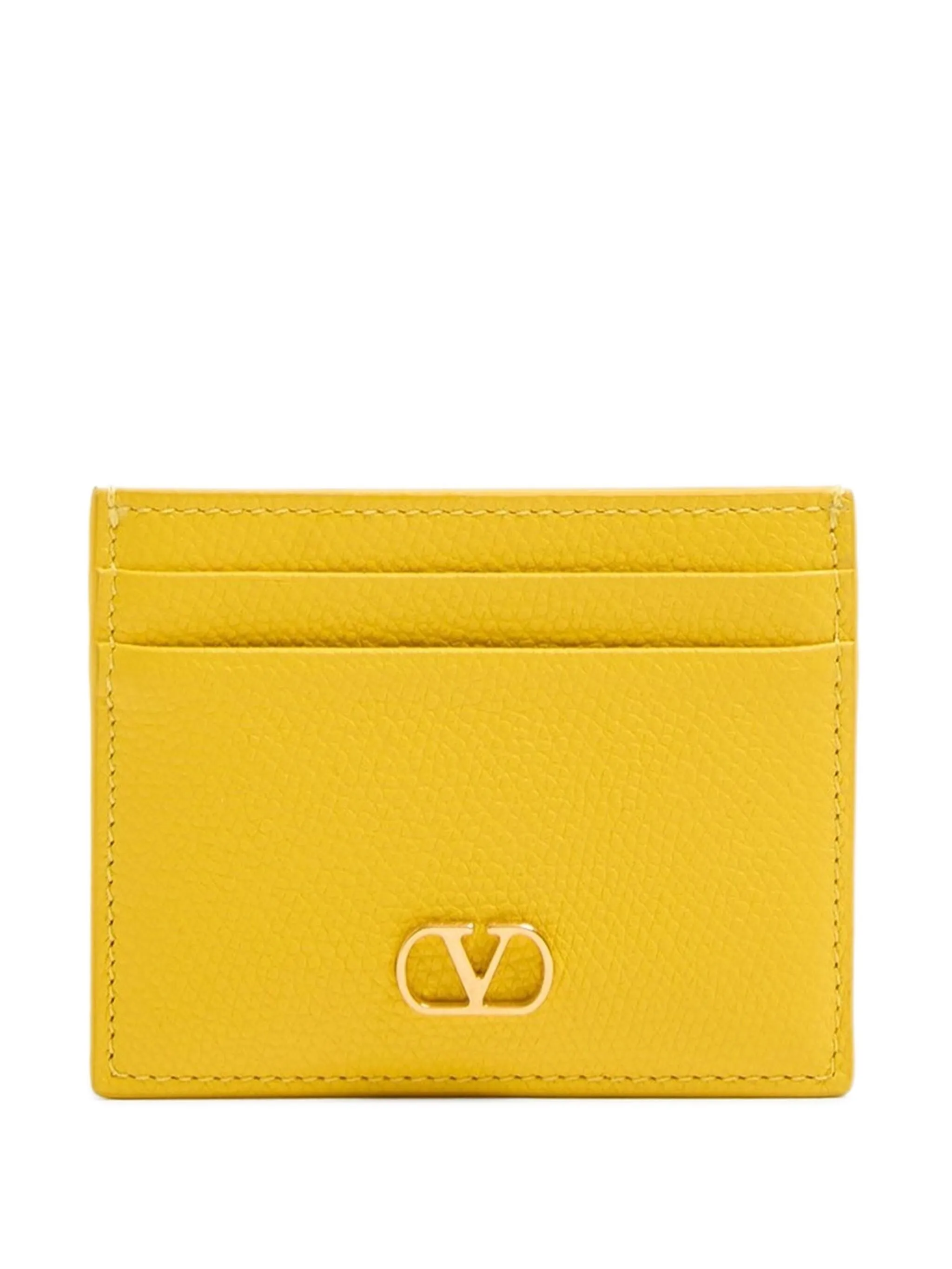 

Картхолдер с логотипом VLogo Signature Valentino Garavani, желтый