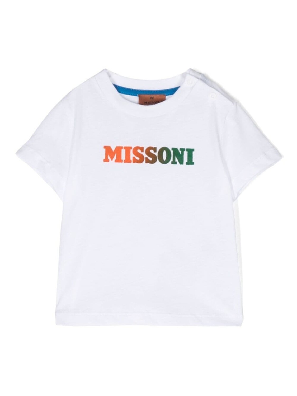

Missoni Kids футболка из джерси с логотипом, белый