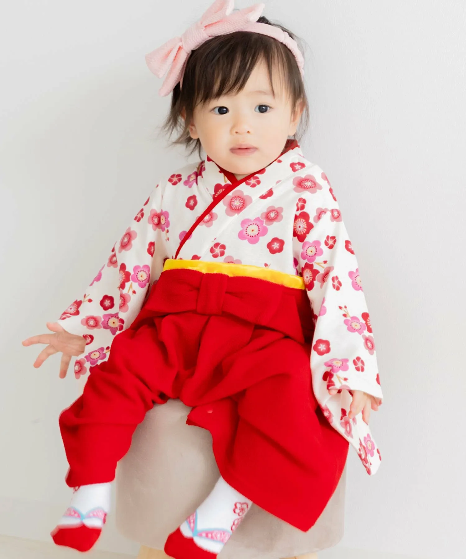 Комбинезон хакама Chil2, Plum pattern