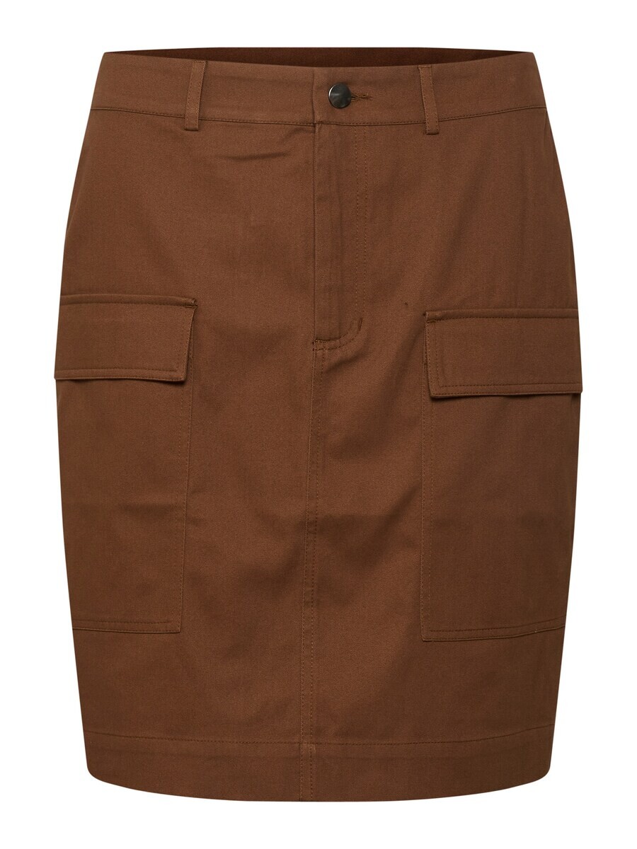 

Юбка мини Kaffe Skirt Carmen, коричневый