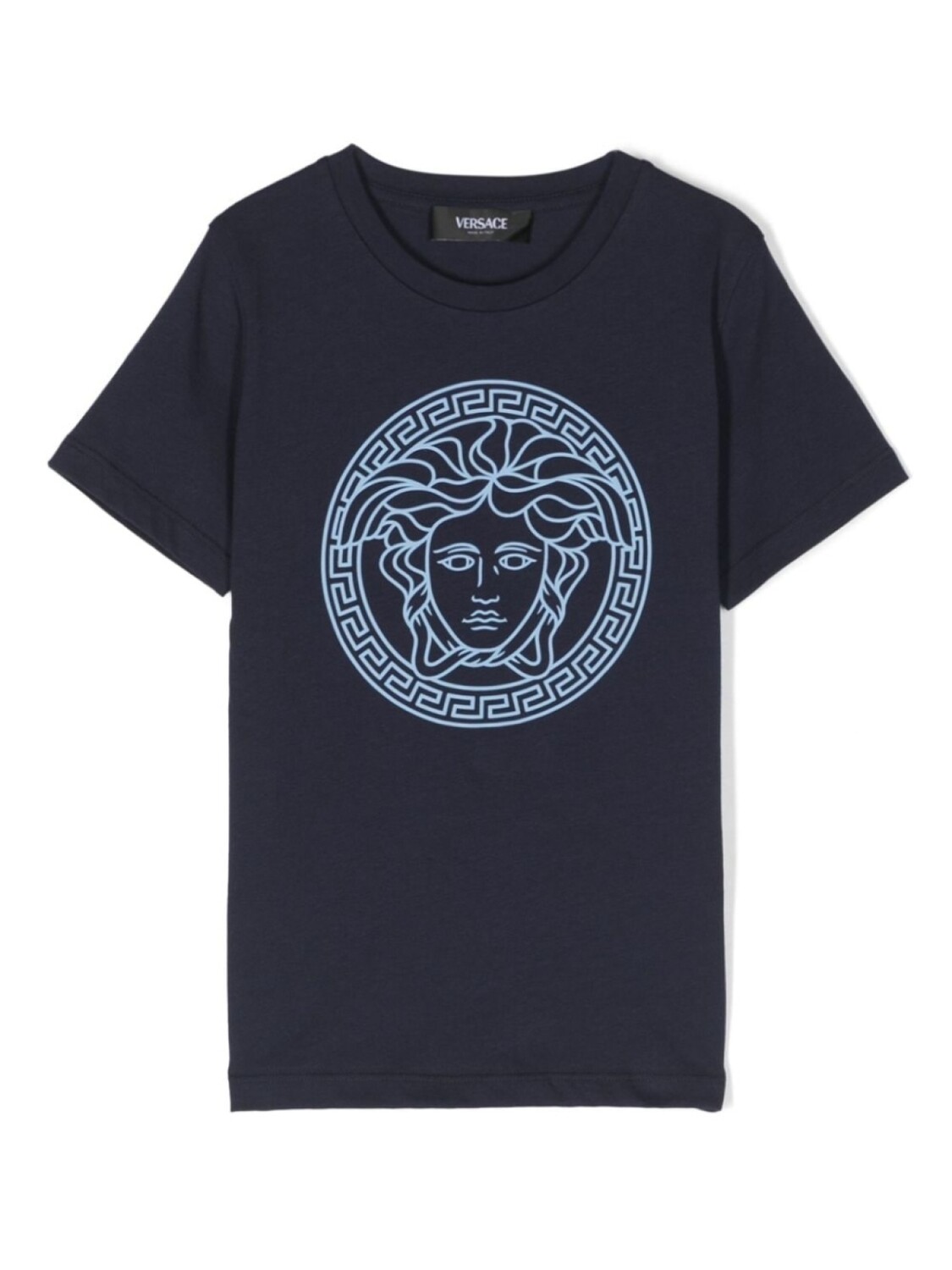 

Versace Kids футболка с принтом Medusa Head, синий