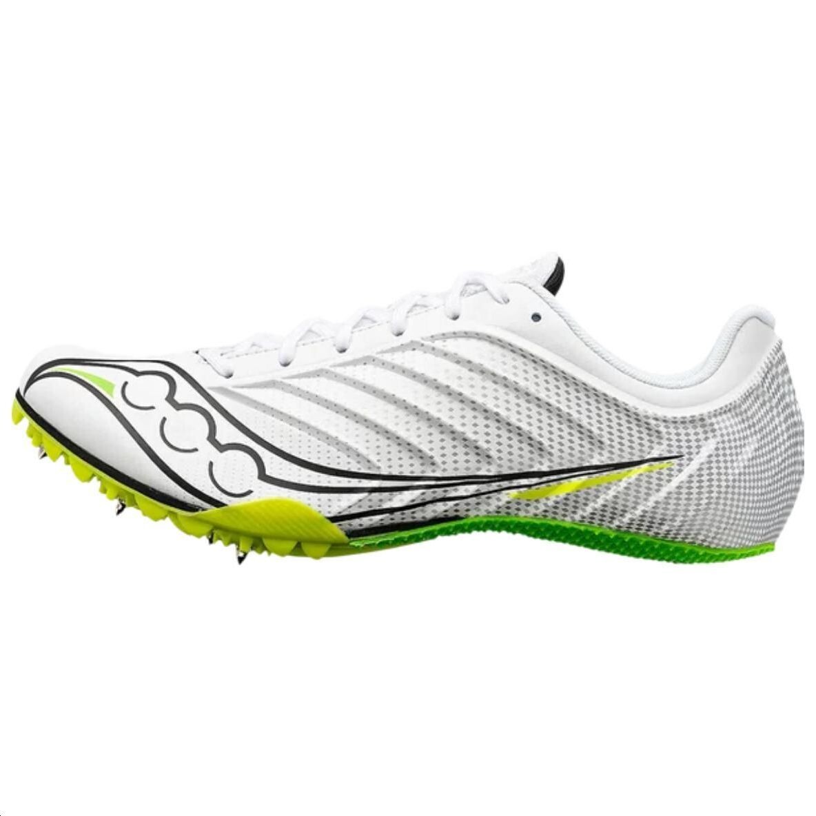 

Кроссовки saucony Spitfire 5 'White Slime', белый