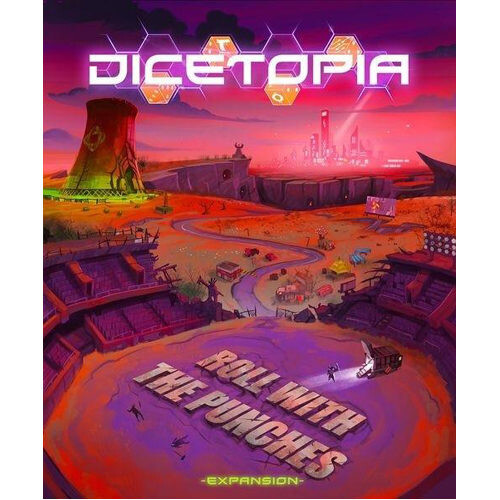 

Настольная игра Dicetopia: Roll With The Punches Expansion All Or None Games
