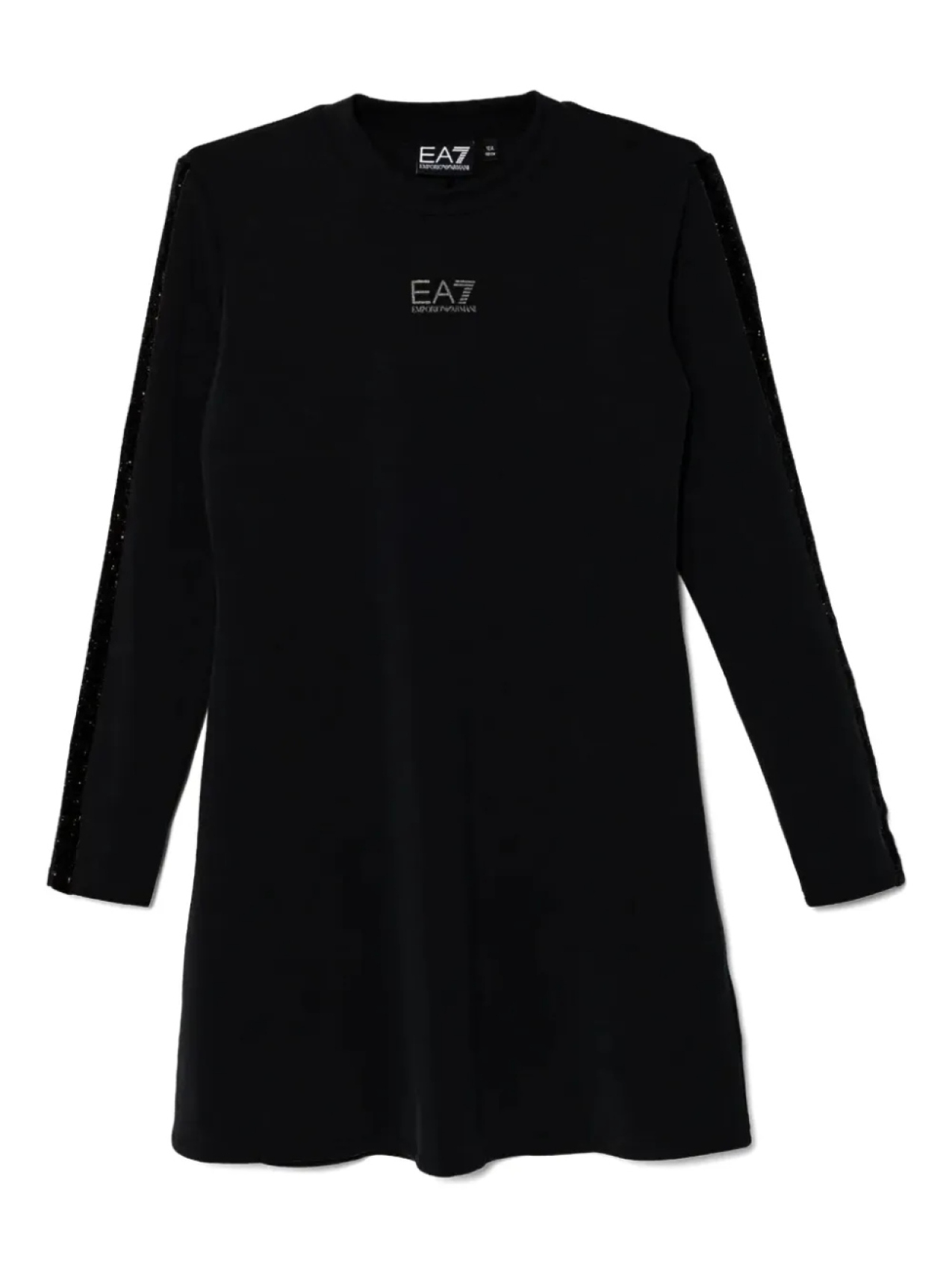 

Платье с логотипом Emporio Armani Kids, черный