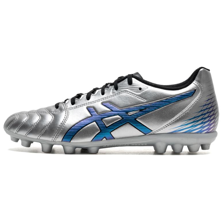ASICS DS Light Club легкие и износостойкие футбольные бутсы унисекс серебристо-синие