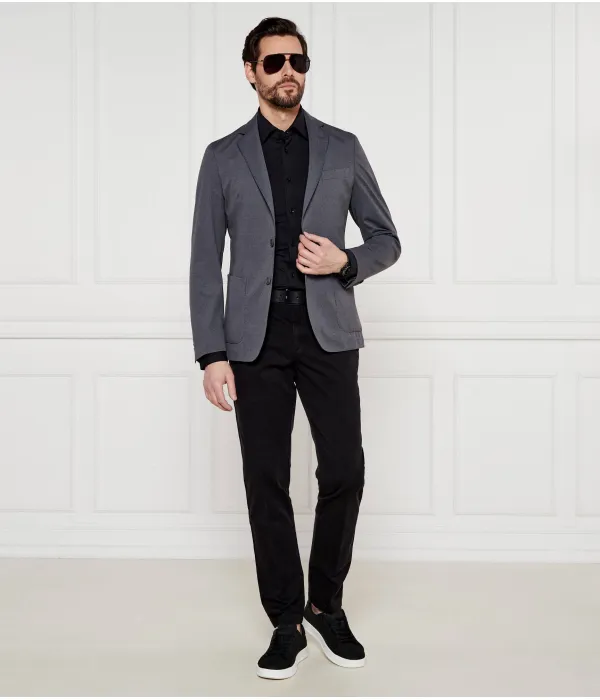 P-Hanry-J-Wg-233 элегантная куртка Slim fit Boss, серый — фото 2