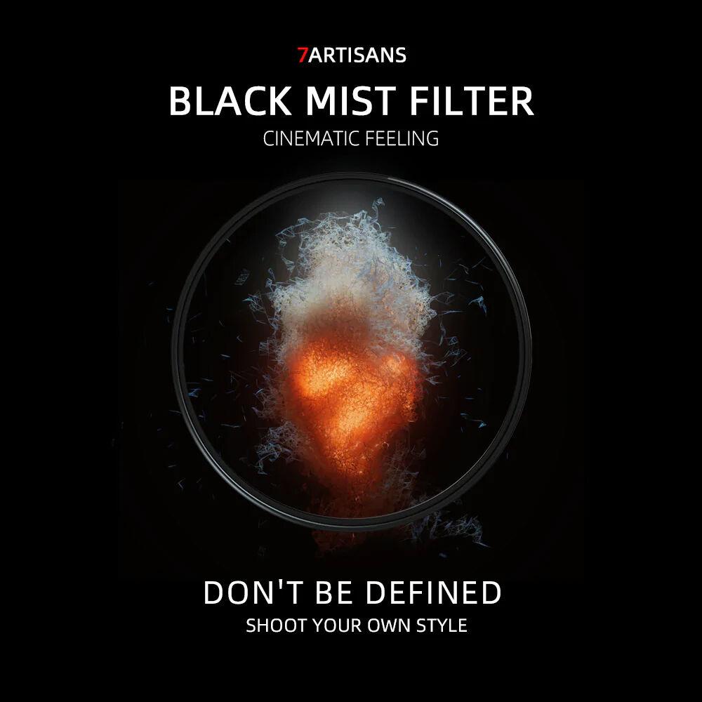 

Фильтр 7Artisans 72mm 1/2 Black Mist Filter BM-72MM 1/2