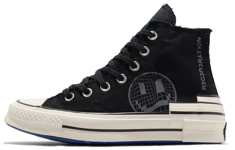 

Кеды Converse Chuck Taylor All Star 70 Hi Hacked Heel Tear Away Black Blue