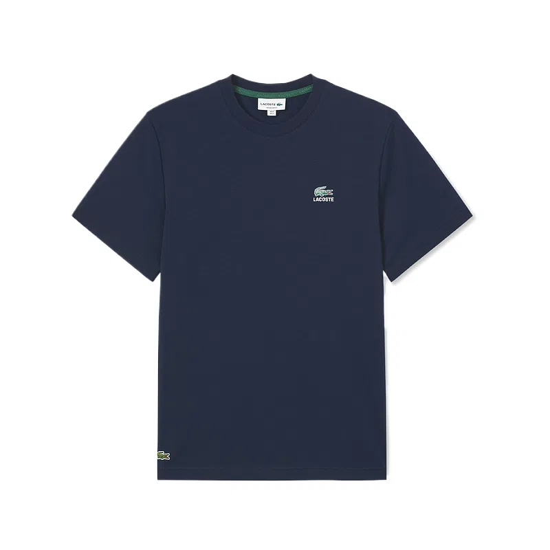 Футболка мужская с круглым вырезом, прямой крой LACOSTE, 166/Navy Blue