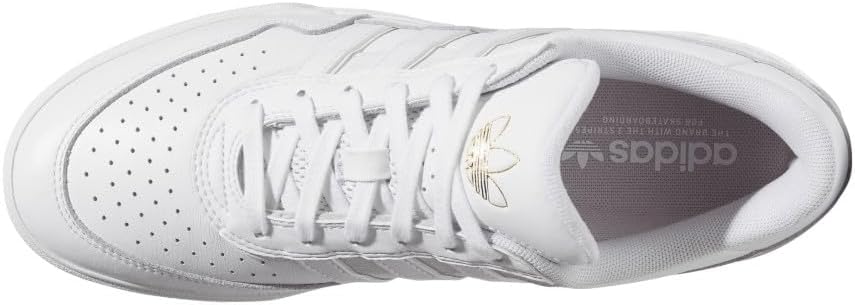 Мужские кроссовки adidas Tyshawn II на шнуровке для повседневной носки - белые — фото 4