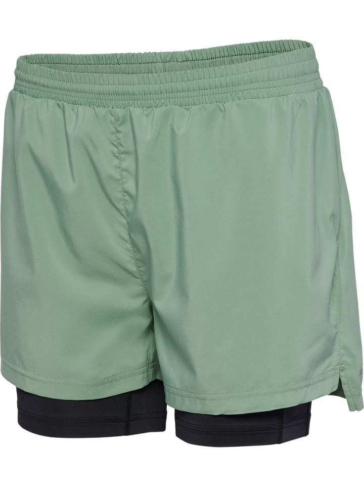 

Шорты Nwldetroit 2In1 Shorts Woman Newline, зеленый