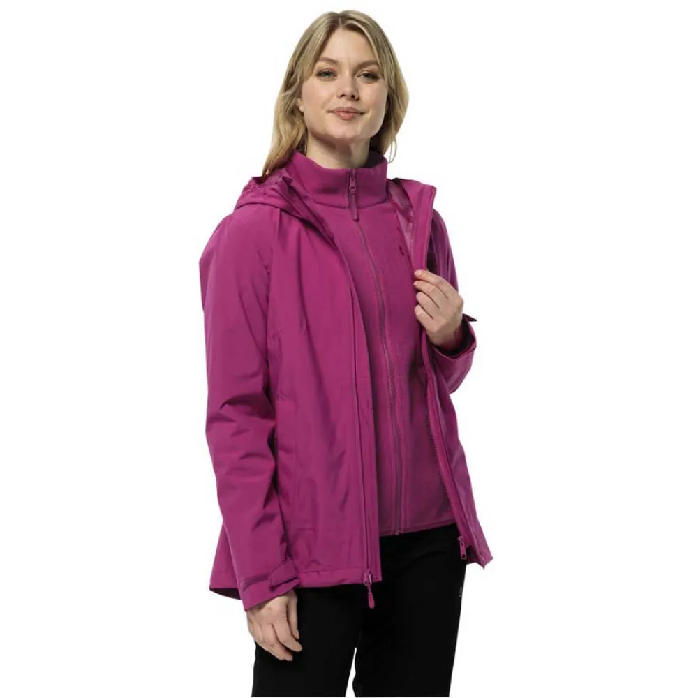 

Куртка Jack Wolfskin Moonrise 3In1, фиолетовый