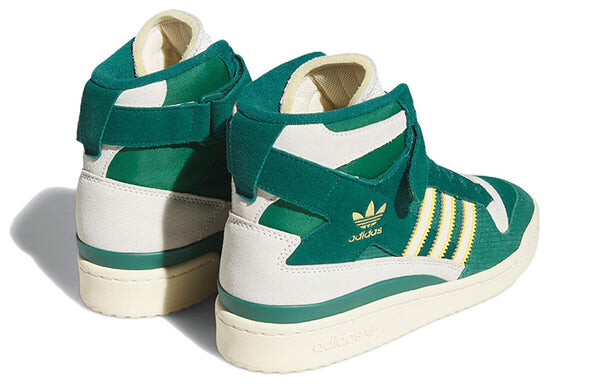 Кроссовки форум 84 высокие кроссовки Adidas, зеленый — фото 4