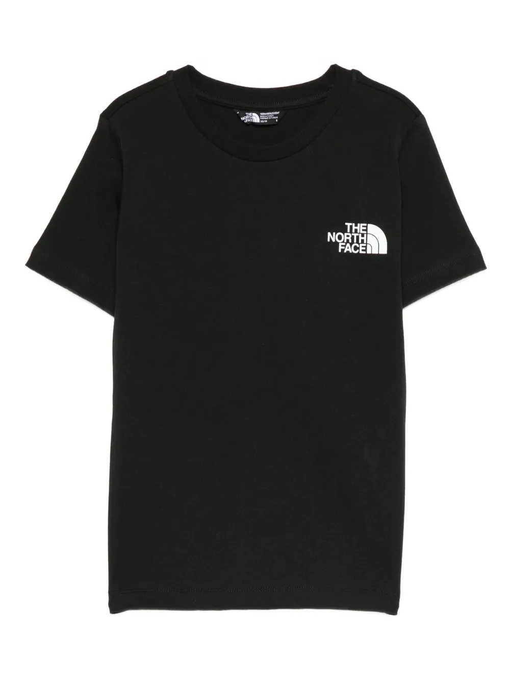 

Футболка с принтом логотипа The North Face Kids, черный