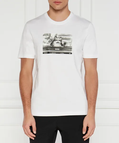 

Футболка Regular fit Boss Orange, белый