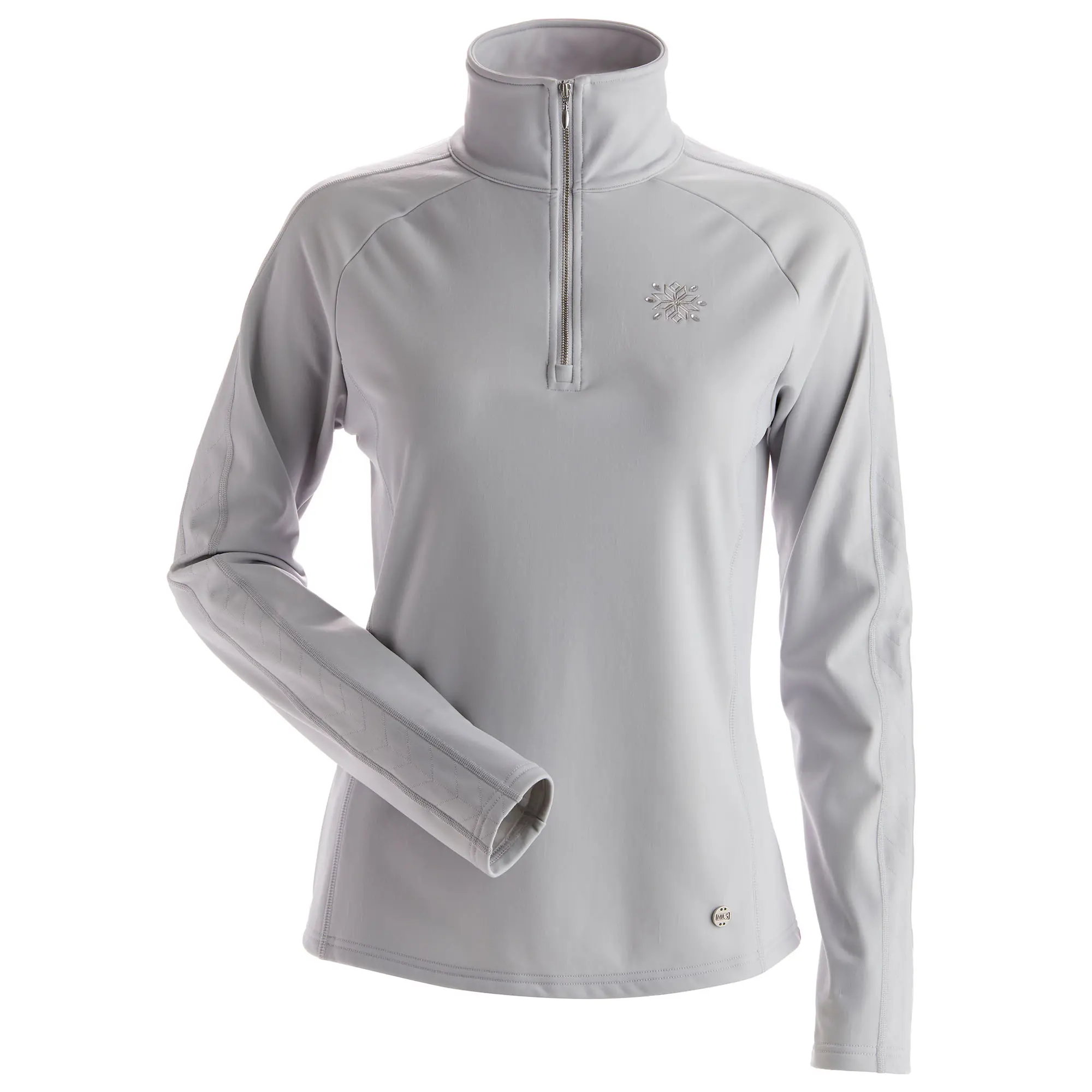 

Женская футболка с высоким воротником Lisie Nils, Silver, Серебристый, Женская футболка с высоким воротником Lisie Nils, Silver