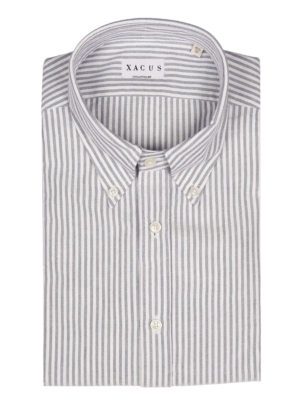 

Рубашка в полоску Xacus, белый