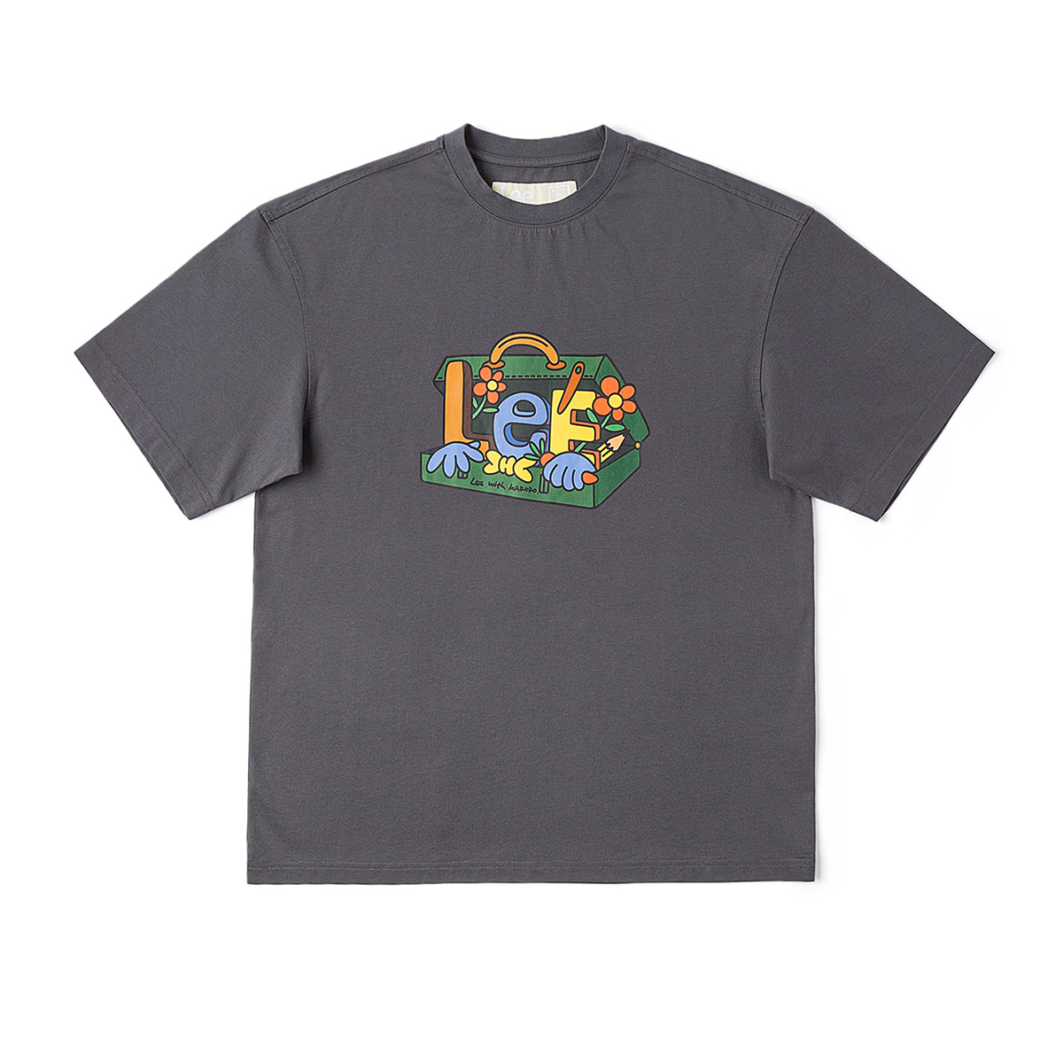 

Футболка Melting Sadness X Unisex Iron Lee, серый