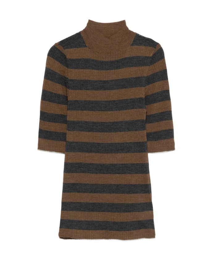 

Свитер с высоким воротником Majestic Filatures, мультиколор