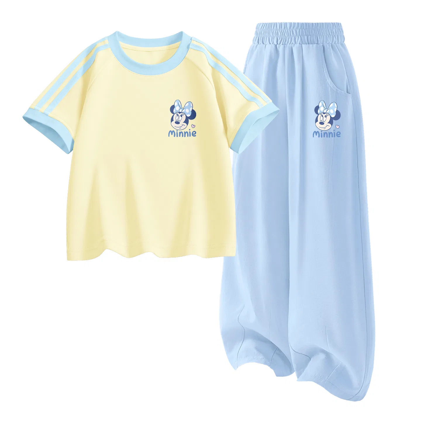 Детский спортивный костюм Casual Sportswear 2 Piece Set Disney, Di L Playful Nini K Honey+Di L Playful Nini K Cream Blue