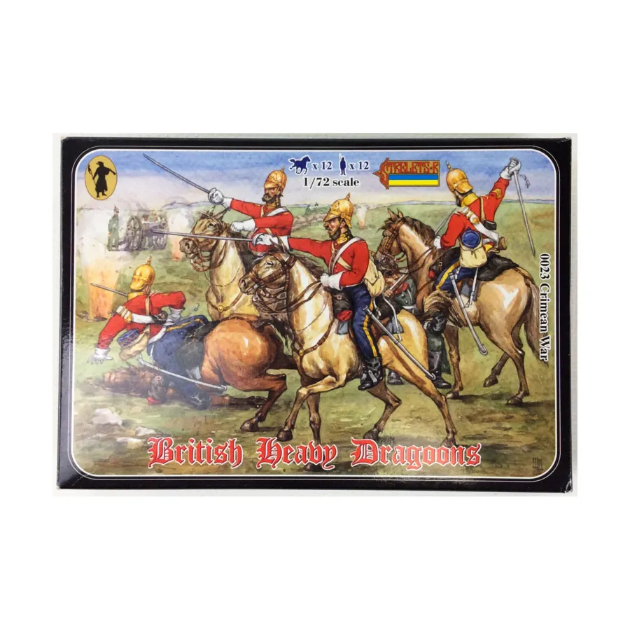 

Крымская война - британские тяжелые драгуны, Historical Miniatures (Strelets-R) (1:72)