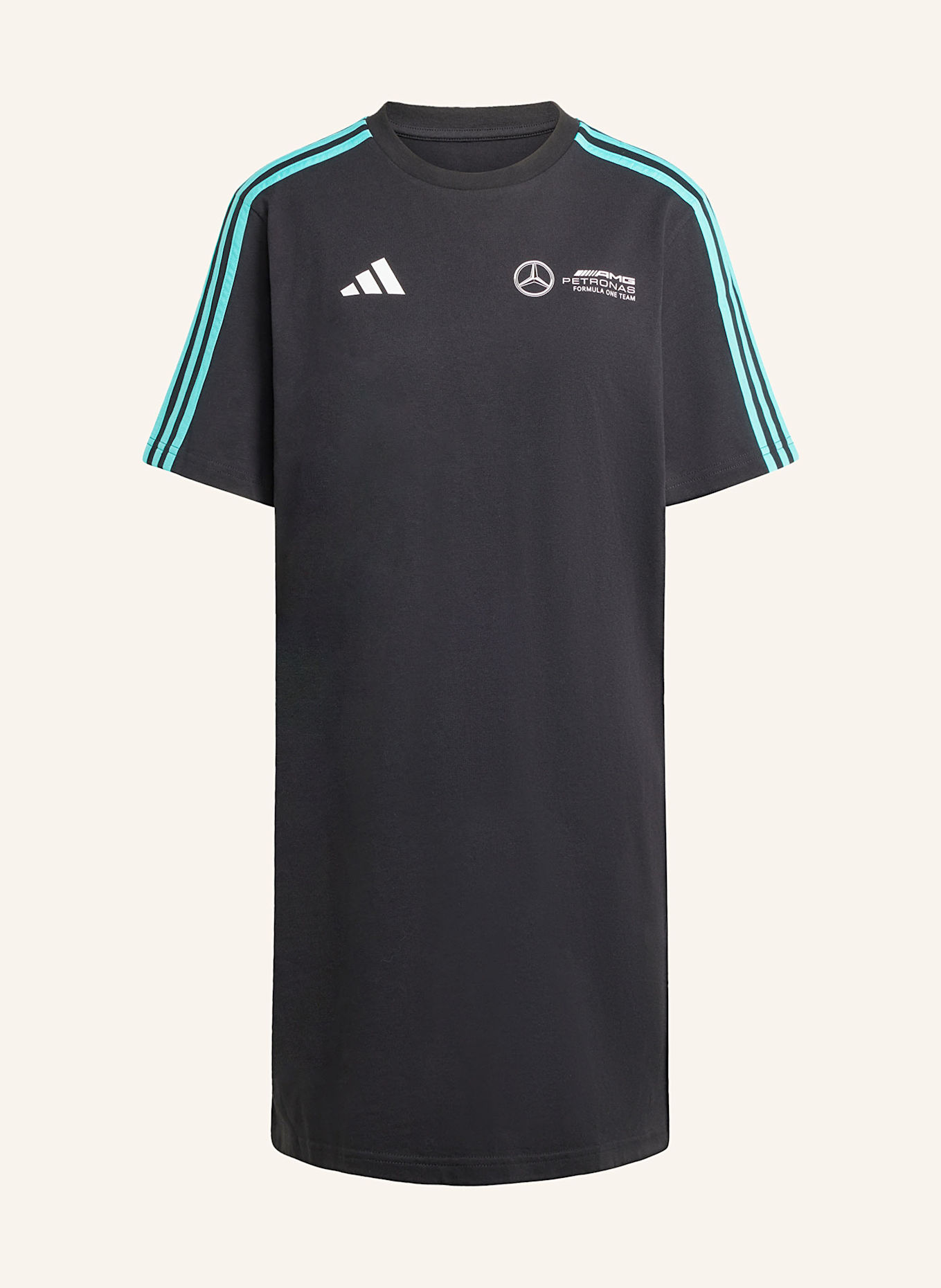 

Джерси платье Mercedes - AMG Petronas Formula One Team DNA Adidas, мультиколор