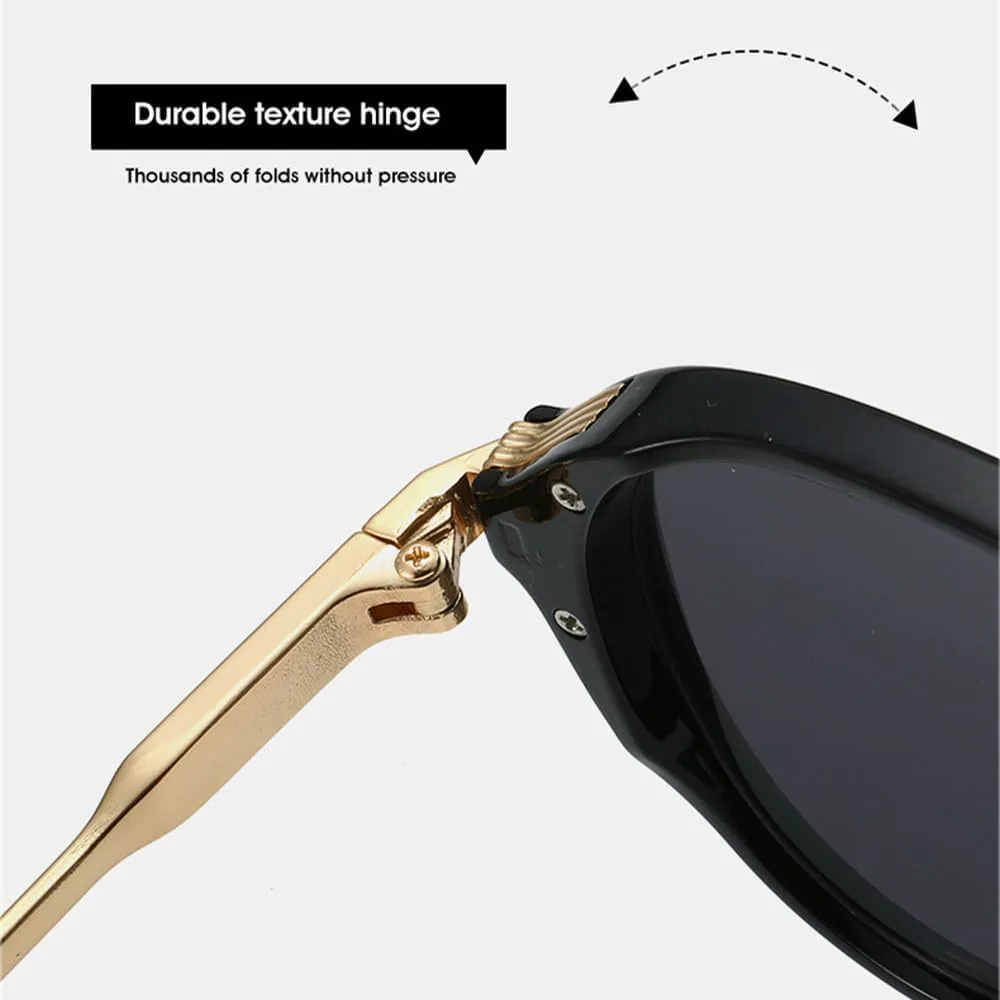 

Ретро-солнцезащитные очки с двойной перемычкой для женщин, роскошные солнцезащитные очки с заклепками для мужчин, солнцезащитные очки UV400 TYUVIVO, Green Gray