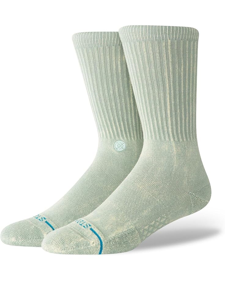 

Носки Stance Icon Dyed Crew, цвет Sea Green