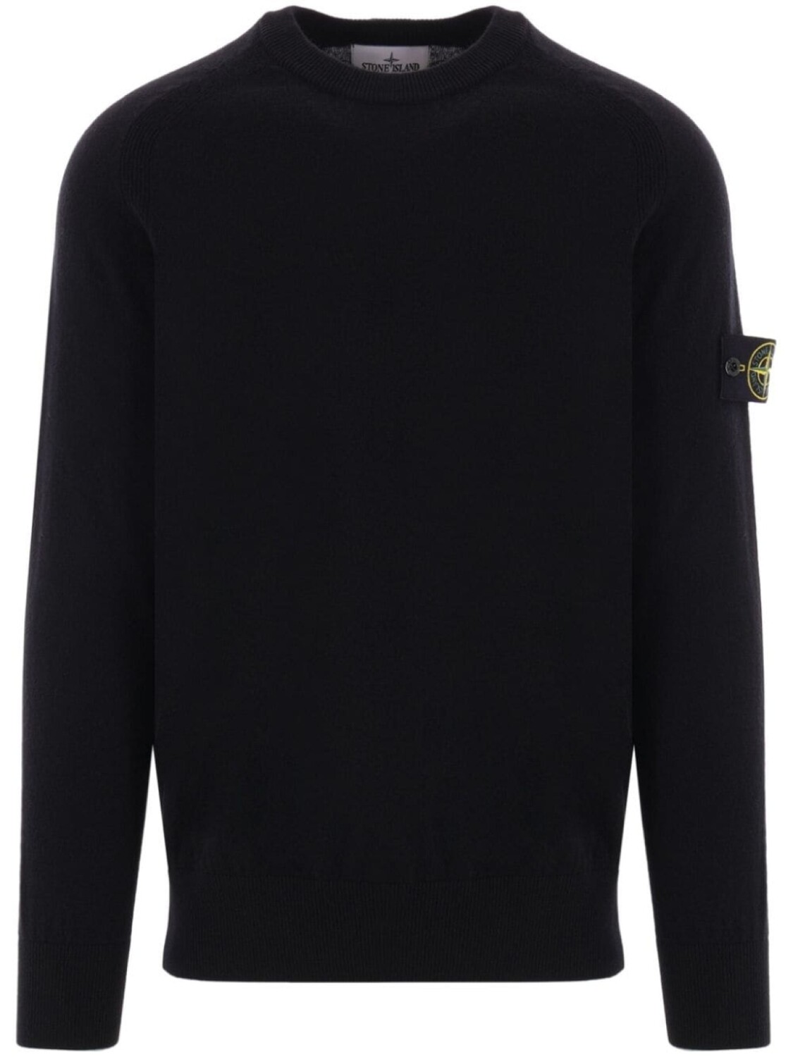 

Stone Island свитер с нашивкой Compass, черный
