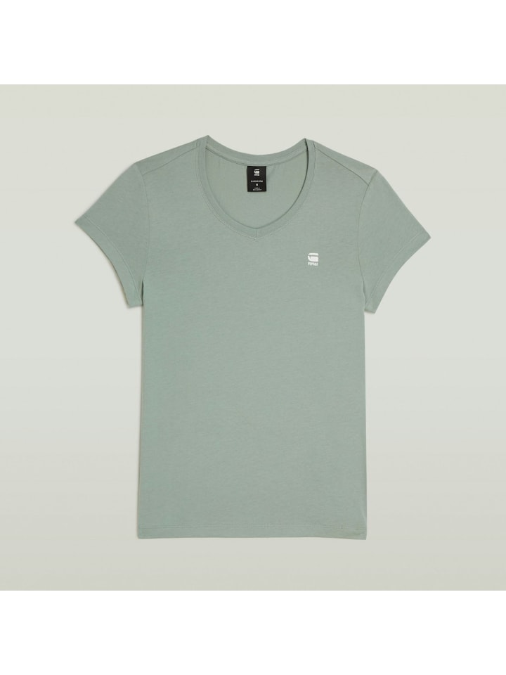 

Футболка G-Star Raw, цвет iceberg green