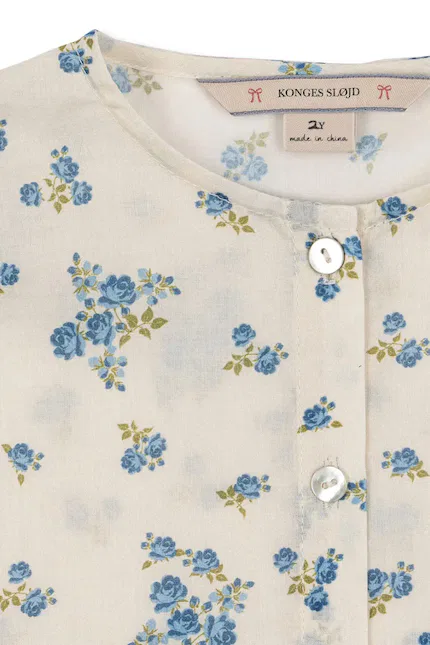 Рубашка с узором PACEY SHIRT Konges Sløjd, бежевый — фото 3