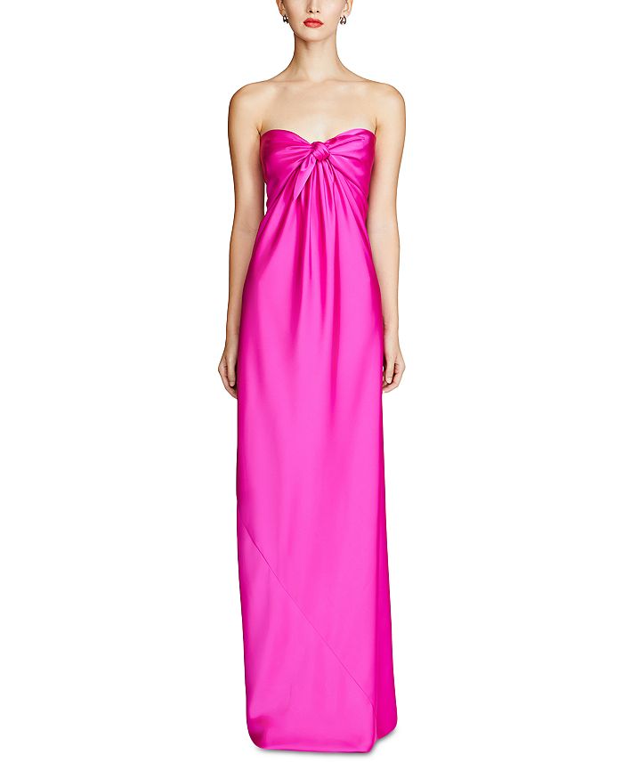 

Лизат Сатиновое Платье HALSTON, розовый