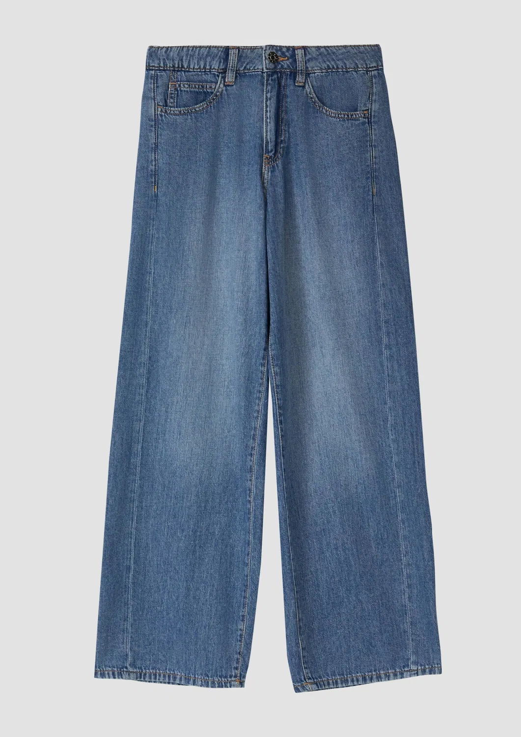 Джинсы wide leg Biggy, s.Oliver, синий