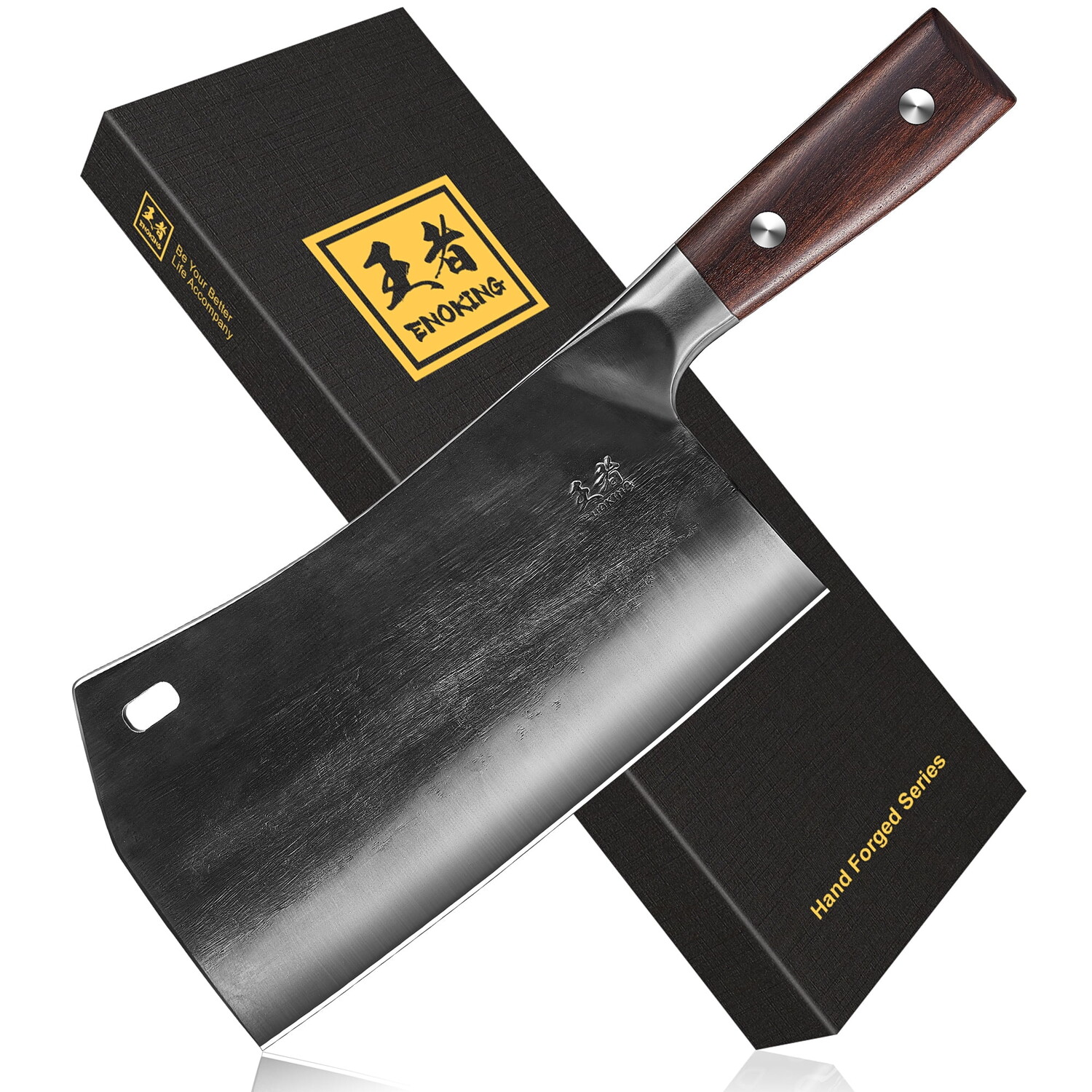 

Нож-тесак Enoking Chef из немецкой высокоуглеродистой стали, 7,5 дюйма