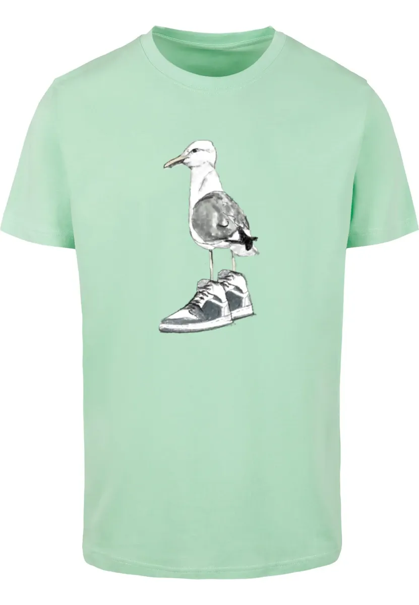 

Футболка Mister Tee "Mister Tee Мужская футболка с кроссовками Seagull" Mistertee, мятный