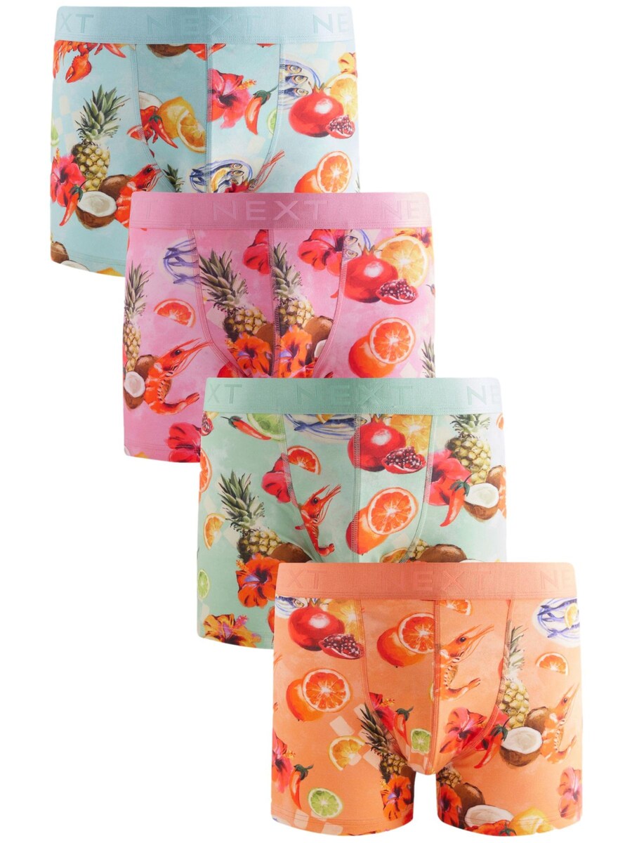 

Боксеры Next, цвет Light blue/Pastel green/Orange/Pink