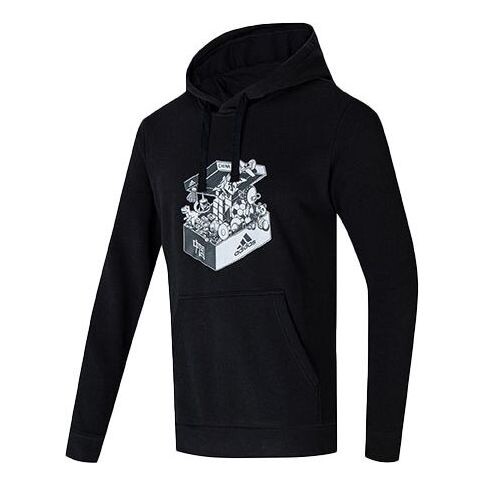 

Толстовка adidas China Toys Hd Sports Training Printing Black, черный