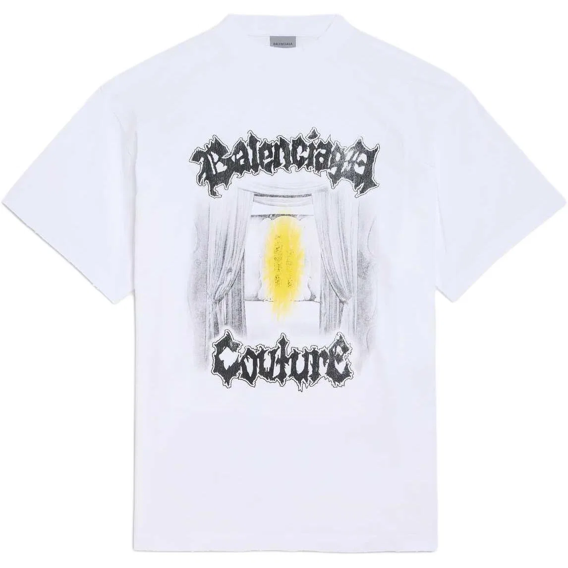 Футболка SS26 Loose Fit мужская Balenciaga, White