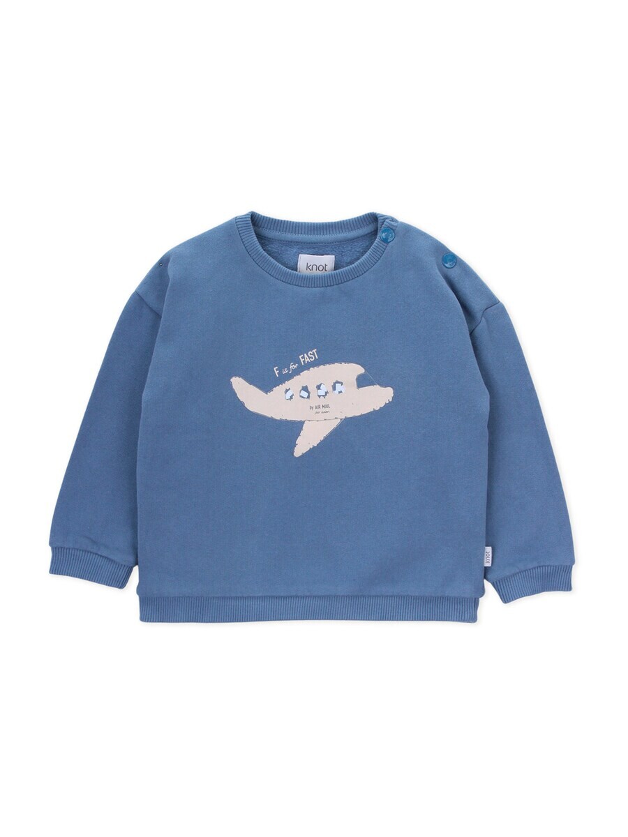 

Худи KNOT Sweatshirt Airplane, дымно-синий