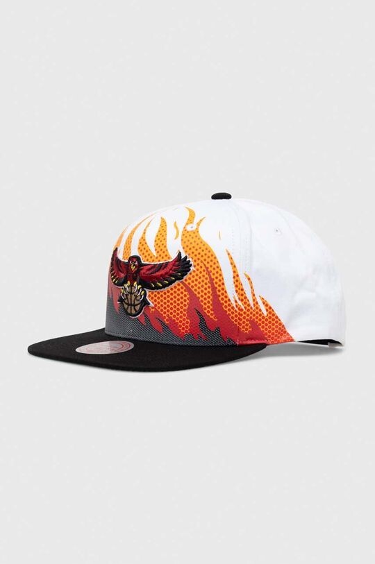 

Бейсболка из хлопка ATLANTA HAWKS Mitchell&Ness, белый